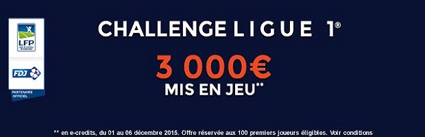 Challenge Ligue 1 sur ParionsWeb