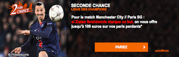 Seconde Chance PMU : Manchester City - Paris SG