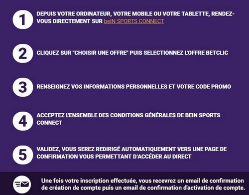 Comment obtenir bein sport gratuit