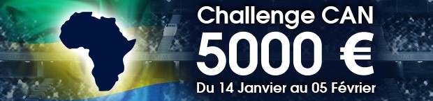 5.000€ en jeu sur NetBet pour le Challenge CAN