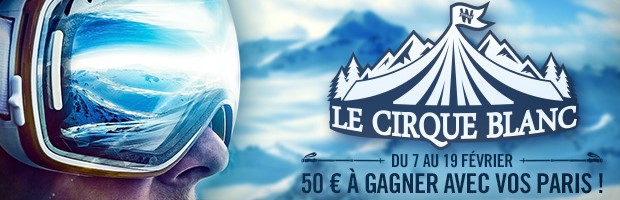 L'offre Cirque Blanc sur les Championnats du Monde de ski et biathlon avec Winamax