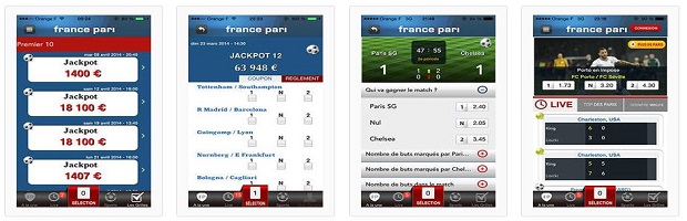 Téléchargez l'appli iPhone de France Pari