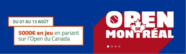 Jackpot de 5.000 euros à partager sur PMU pour l'Open de Montreal