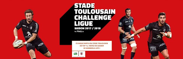 Challenge rugby spécial Stade Toulousain pour la saison 2017/2018 sur PMU