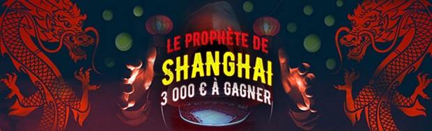 Remportez jusqu'à 500 euros avec Winamax grâce à la promo Prophète de Shanghai du 8 au 15 octobre 2017