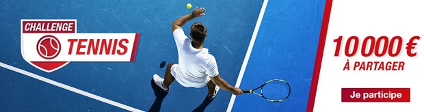 Open d'Australie de tennis entre le 14 et le 28/01/2018 sur Betclic
