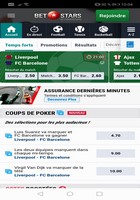 L'application mobile BetStars pour Android