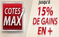 "Cotes Max" sur Betclic sport : gagnez jusqu'à 15% en plus sur vos paris sportifs 
