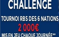 ParionsWeb lance son Challenge Tournoi des 6 Nations et fait gagner 2 000 euros par journée