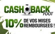 Cashback Foot : Unibet vous rembourse 10% de vos paris sur le football