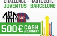 Challenge Plus Haute Cote sur la finale de la Ligue des Champions : 650€ à gagner sur Unibet