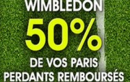 Happy Sunday sur NetBet : 50% de vos paris perdants sur les matchs de tennis de Wimbledon remboursés
