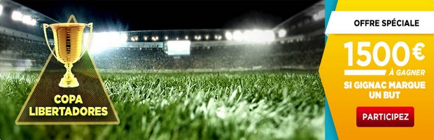 Copa Libertadores Betclic but Gignac