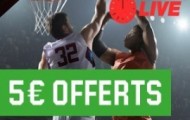 Reprise de la NBA sur Unibet : pariez en Live et recevez 5€ de paris gratuits du 28 Octobre au 1er Novembre