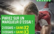 Tournoi Six Nations de Rugby 2016 sur Unibet : Pariez sur les marqueurs d'essais et multipliez vos gains x2 ou x3