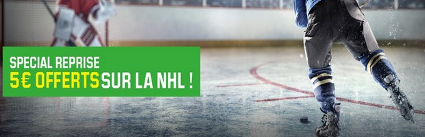 La reprise de la NHL sur Unibet