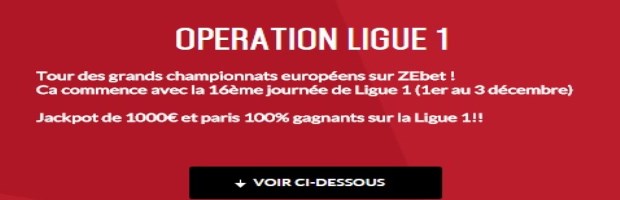 Challenge Ligue 1 sur Zebet