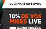 Du 21 mars au 3 avril, pariez en live sur le basket et Betclic vous offre jusqu’à 100€ de mises gratuites