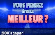 Pariez sur le football avec France Pari : 2000€ à partager du 19 avril au 1er mai lors du challenge Pronos