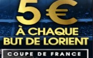 Demi finales de Coupe de France sur NetBet : 5 euros offerts à chaque but de Lorient et Sochaux