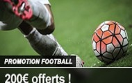 France Pari vous offre jusqu'à 200€ de bonus sur vos paris combinés 100% foot du 5 au 18 avril