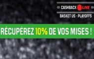 Pariez en Live sur les 1/2 finales des playoffs de NBA avec Unibet Sport : profitez de 10% de cashback