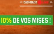 Masters de Rome du 8 au 15 mai sur Unibet : recevez 10% de remboursement sur vos paris Live gagnants ou perdants