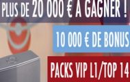 Challenge Euro 2016 sur JOA : 20.000€ en jeu dont des packs Ligue 1 / Top 14 et de nombreux autres lots