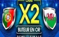 Portugal-Pays de Galles en 1/2 finale de l'Euro 2016 avec NetBet : Gains doublés si vous trouvez un buteur