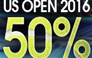 Pariez sur l'US Open avec NetBet du 29 août au 11 septembre et récupérez 50% de vos mises perdantes