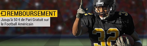 Mises perdues remboursés pour la reprise de la NFL sur Bwin