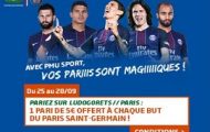 Pariez sur Ludogorets/ Paris Saint-Germain en LdC avec PMU et gagnez 5€ à chaque but du PSG