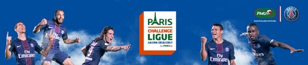 Paris Challenge Ligue sur PSG/Bordeaux avec PMU