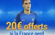 Pariez sur le match France/Suède du 11 novembre : France Pari vous offre 20€ si les Bleus s’inclinent