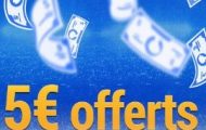 Offre dépôt d'argent sur France Pari : Déposez 50€ du 5 au 8 décembre 2016 et recevez 5€ supplémentaires