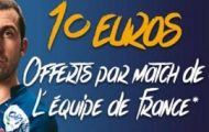 Parions Sport vous offre 10€ à chaque victoire des Bleus au Championnat du monde de hand du 11 au 29/01