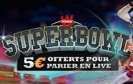 Pariez sur le Super Bowl avec Winamax et gagnez une mise live de 5€ pour Atlanta /New England