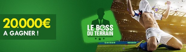 20.000€ à gagner sur Unibet en février avec le Boss du Terrain