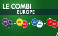 Pariez en combiné sur les 1/8ème de finale retour de la Ligue des Champions avec Unibet et gagnez 5€