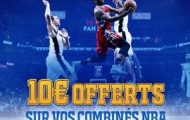 Pariez en combiné sur la NBA avec France-Pari.fr du 21 au 26 mars : Jusqu'à 100 euros offerts