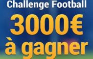 Challenge Foot sur France-Pari.fr du 7 au 17 avril 2017 : 3.000€ à partager entre les 30 meilleurs parieurs