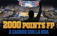 Misez en combiné sur la NBA du 3 au 10/04 avec France-pari.fr et remportez jusqu'à 2.000 points FP soit 40€