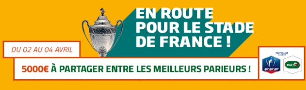 Pariez sur les 1/4 de finale de la Coupe de France avec PMU