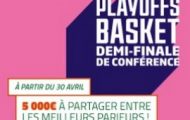 Pariez sur les demi-finales de conférence des Playoffs 2017 de NBA avec PMU.fr : 5.000€ mis en jeu