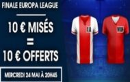 Pariez sur Ajax/Manchester United en finale d'Europa League avec NetBet : 10€ offerts pour miser en Live