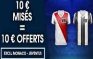Pariez en pré-match sur Monaco-Juventus en 1/2 finale aller de LDC avec NetBet : 10€ offerts pour miser en Live