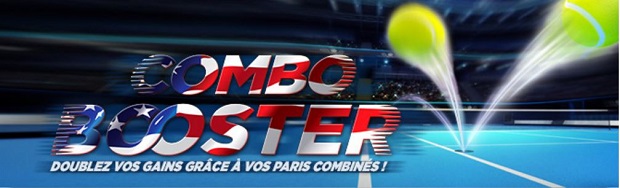 Offre Combo Booster Winamax sur l'US Open 2017
