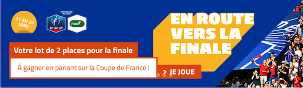 Quarts de finale de la Coupe de France avec PMU du 25 février au 1er mars 2018