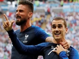 La France et l'Uruguay s'affronteront en 1/4 de finale du Mondial 2018