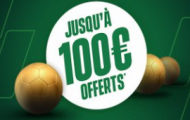 Bonus Unibet France : 100 euros de paris gratuits offerts à l'inscription sur Unibet.fr